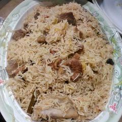 Chicken yakhani pulao A picture of Chicken yakhani pulao.
