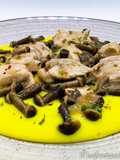 Petto di Pollo Gustoso con Chiodini e Pure