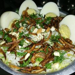 A picture of Egg Biryani.