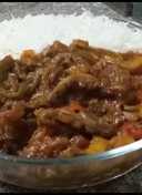 Beef stir fry