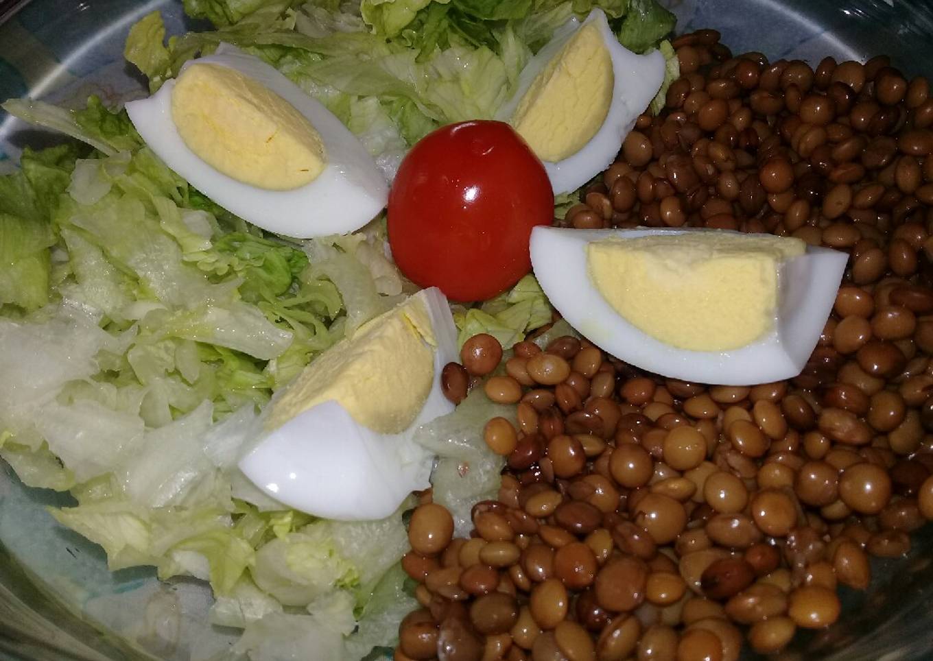 Ensalada de lentejas!!!π
