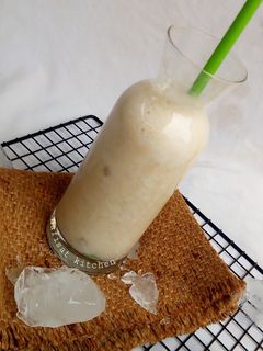 Banana smoothie ainihin hoton girkin
