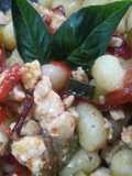 #628 Gnocchetti glutenfree con pollo e peperoni 🌶️🍗🌿