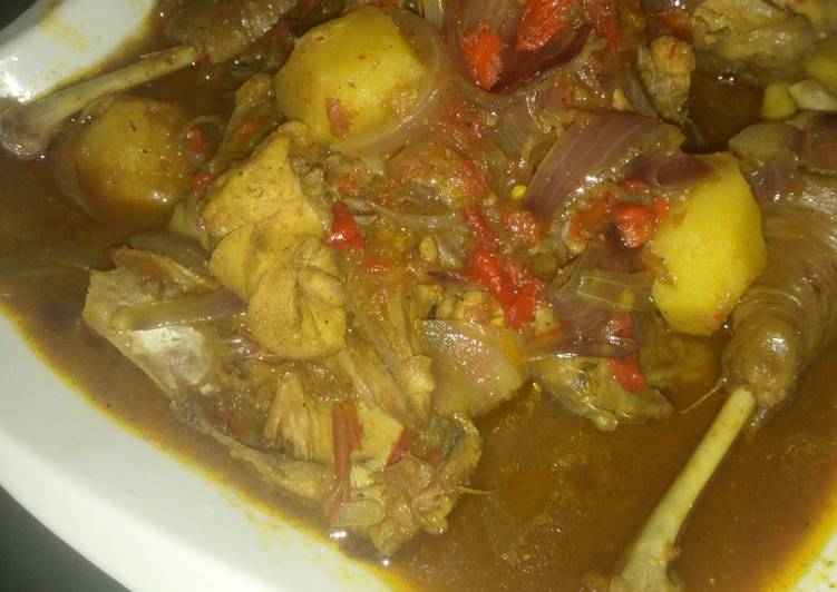 Chicken pepper soup