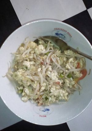 Foto resep Orak arik telur toge sederhana