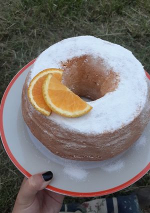 Una foto de Budín de naranja