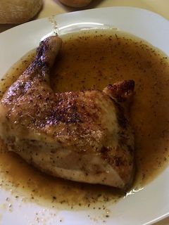 Una foto de Pollo al horno