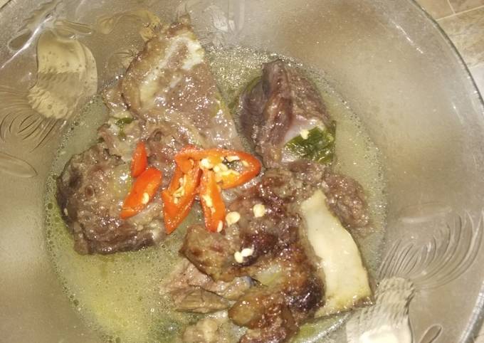 Sop tulang jabrig sapi