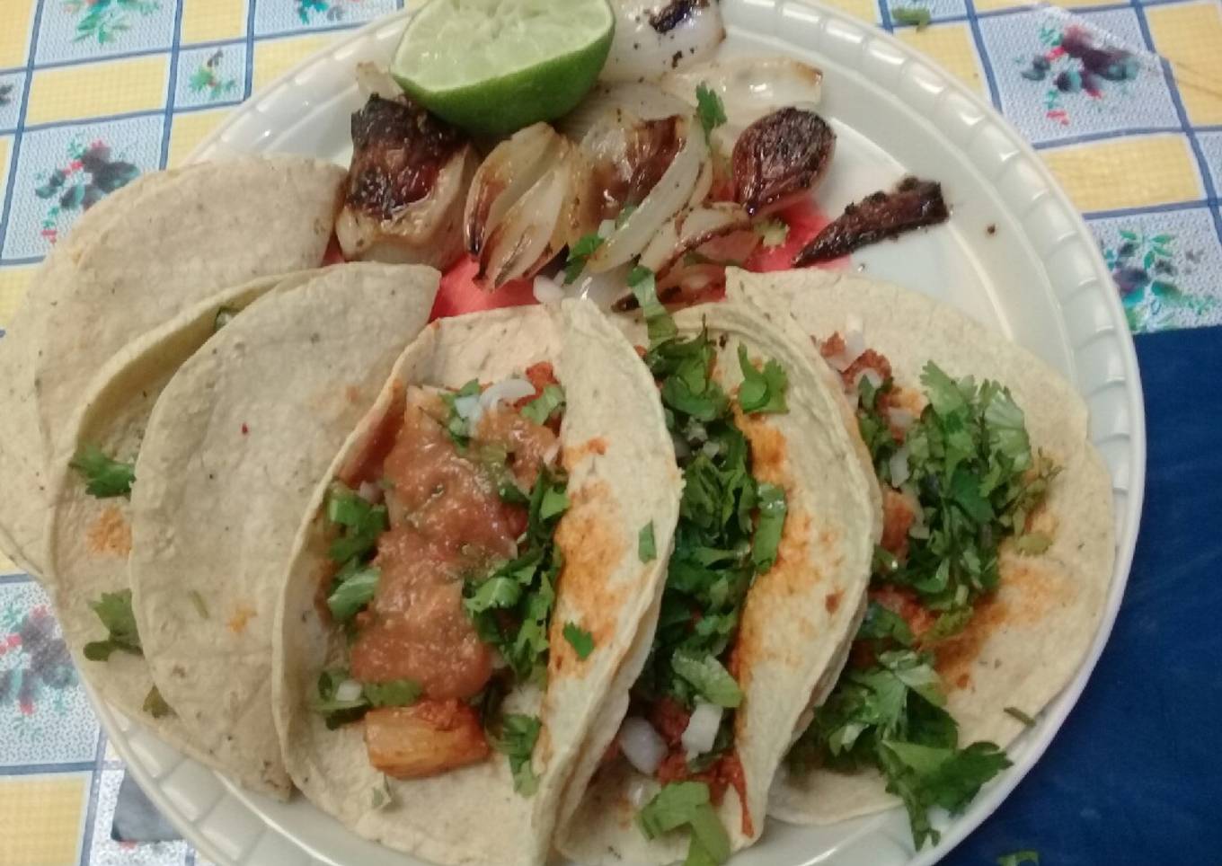 Taquitos de soya al pastor a mi manera Súper fácil
