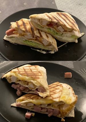 Una foto de “Sándwich” Abanico Trifásico