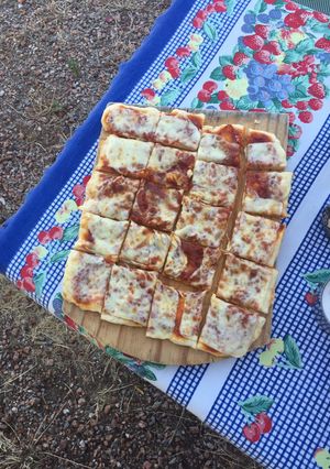 Una foto de Salsa rápida de pizza