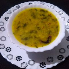 A picture of Dal palak.