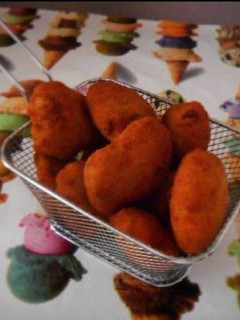 Una foto de Tortitas de berenjenas