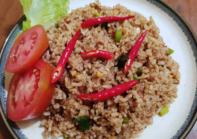 Nasi Goreng Kornet Bumbu Rendang