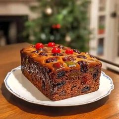 A picture of Fruits Cake.