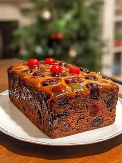A picture of Fruits Cake.