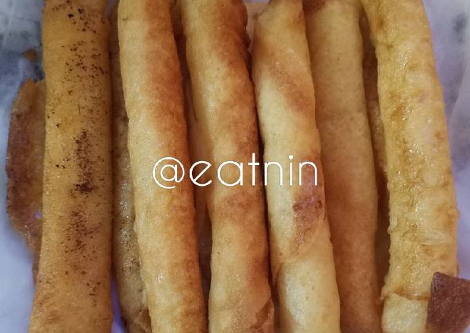 Resep Keju aroma (kulit lumpia homemade) 🤍 Anti Gagal