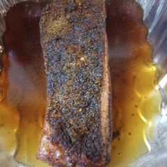 A picture of Pastrami Batch 2 the Grilled One.