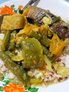 Foto resep Lodeh terong tahu ala mbah