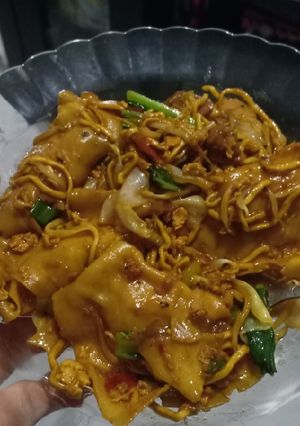 Foto resep Pangsit goreng viral haha