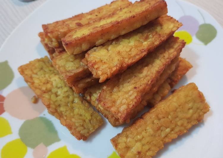 Steps to Make Quick Fried Tempeh