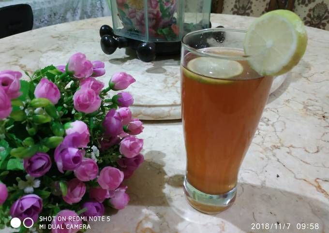 Wajib coba! Resep membuat Teh jeruk nipis yang enak