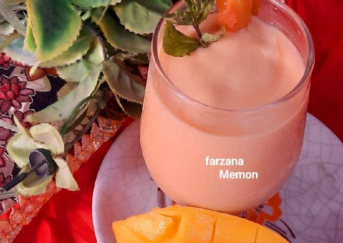 Simple Way to Make Award-winning Mango peach soothing pie