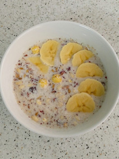 Una foto de Porridge proteico