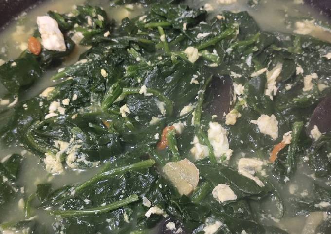 Recipe of Homemade Spinach Soup