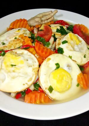 Foto resep Sop Ceker dan Telur