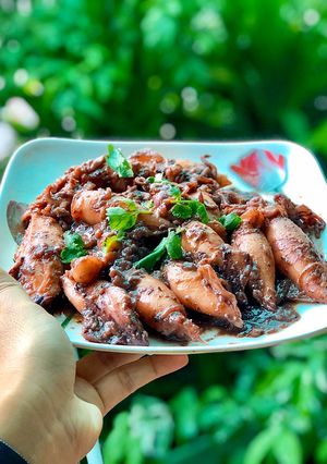 รูปของ หมึกไข่ต้มหวาน (สูตรโบราณ)