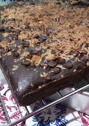 Foto resep Brownies panggang no egg & mixer
