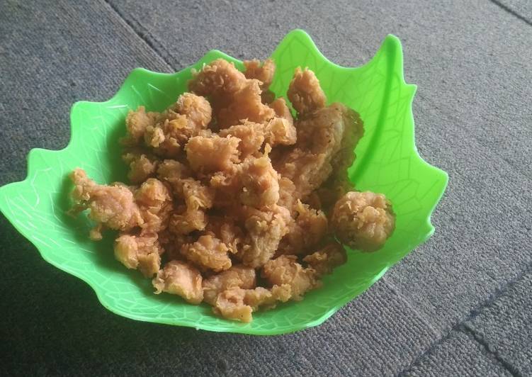 9 Resep: Chicken Popcorn / Fried Chicken Mini Kekinian