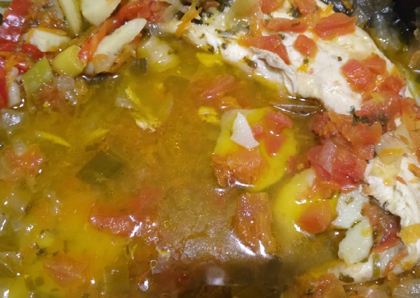 Filet de lomito de atún al vapor