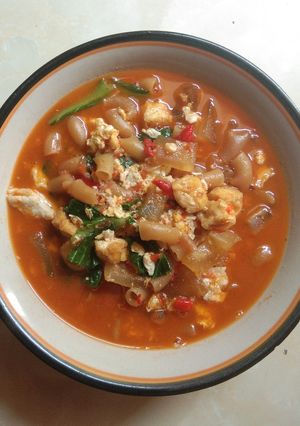 Foto resep Seblak telur Jeletot Ambyarr 😆