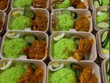 Nasi Lemak Rendang Ayam