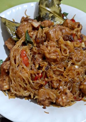Foto resep Oseng tempe soun