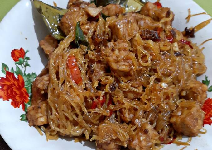 Anti Ribet, Memasak Oseng tempe soun Rumahan