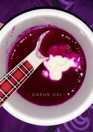 Foto resep Puree Buah Naga Yoghurt (Snack MPASI 6m+)