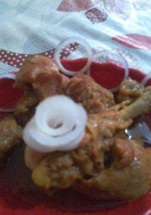 A picture of Chicken masala.