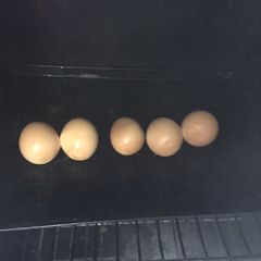 A picture of Smoked deviled eggs.