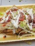 Tacos dorados de carne molida