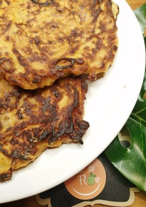 Une photo de 🍠Galette de Patates Douces au parmesan