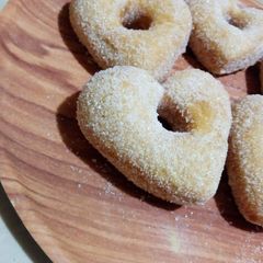 A picture of My Super fluffy doughnut recipe.