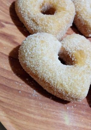 A picture of My Super fluffy doughnut recipe.