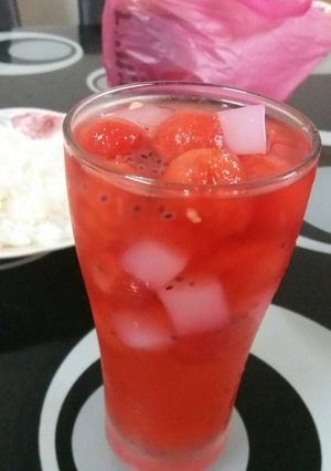 Foto resep Es sarang burung bertelor