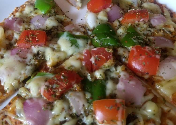 Thin Crust Roti Pizza