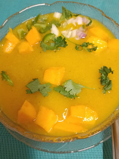 Mango Gazpacho રેસીપી મુખ્ય ફોટો
