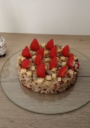 Une photo de Salade de quinoa et lentilles Ig bas
