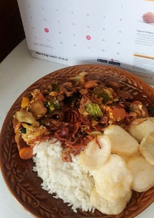 Foto resep Nasi Gila rumahan